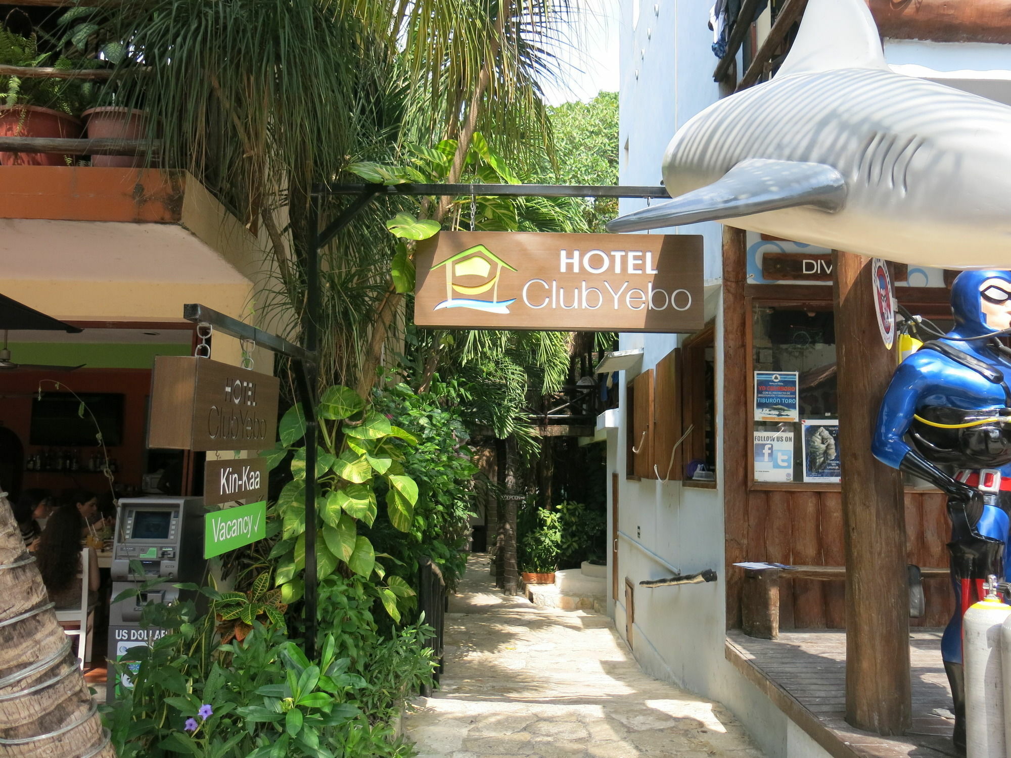 Hotel Club Yebo Playa del Carmen Buitenkant foto